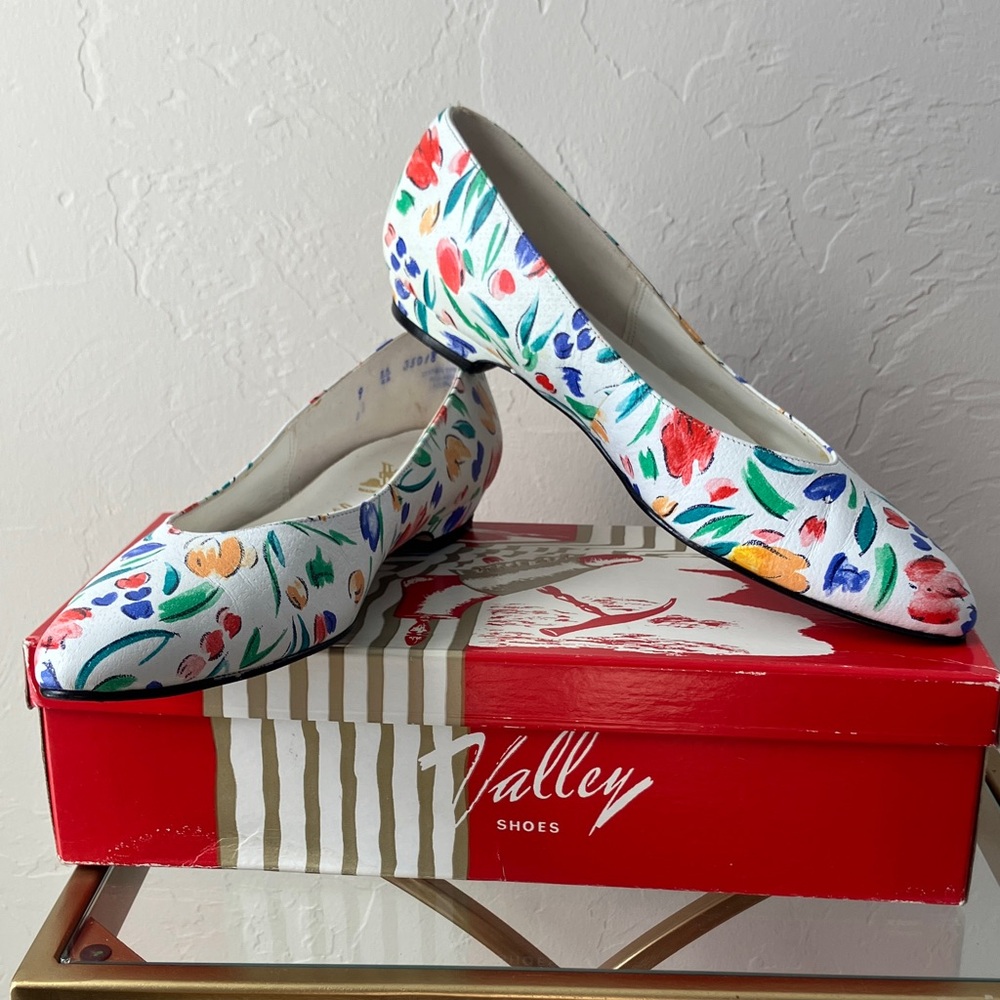 Women's Colorful Floral Loafers